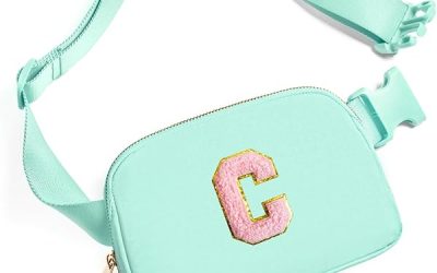 Gitus Gifts for 8 9 10 11 12 Year Old Girls Belt Bag Fanny Pack Crossbody Bags with Initial Letter Patch Cute Stuff Birthday Gifts for Teen Girls Women Personalized Trend Stuff (Icing Blue-E) Review: Is It Really Worth the Hype?