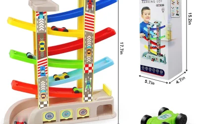 Montessori Toys for 2 3 Year Old Boys Toddlers, Car Ramp Toys with 6 Cars & Race Tracks, Garages and Parking Lots, Ramp Racer Toy Gift for Boys Girls Age 18 Months and Up, Multicolor Review: Is It Really Worth the Hype?