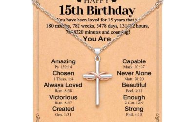 UPROMI Happy 10th/11th/12th/13th/14th/15th/16th/17th/18th/21st Birthday Gifts for Girls Her, Cross Necklace Birthday Gift Ideas Review: Is It Really Worth the Hype?